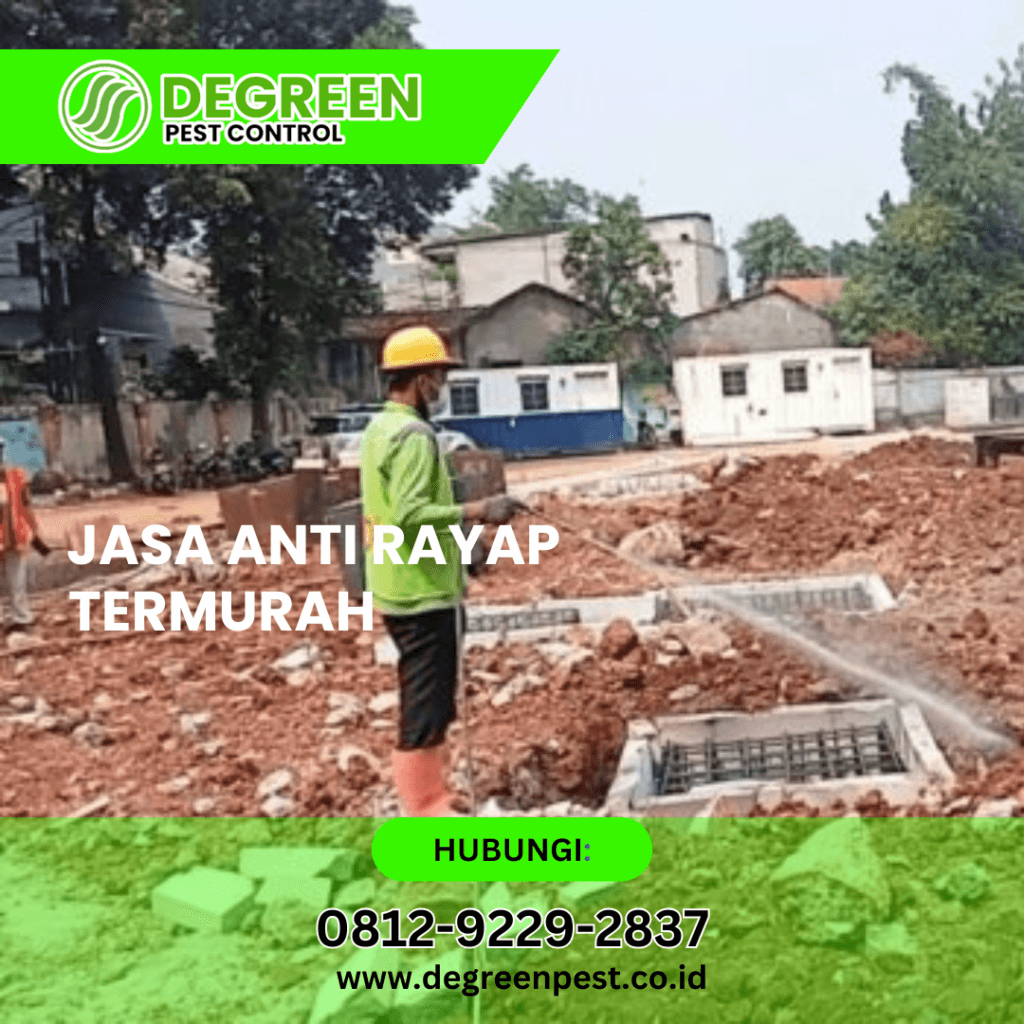 Jasa Anti Rayap di Serpong Tangerang Selatan Berpengalaman
