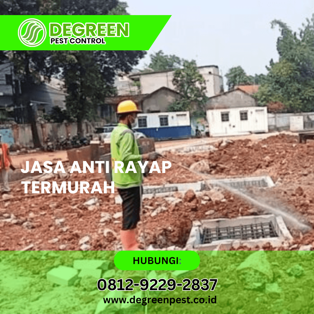 Jasa Anti Rayap di Serpong Tangerang Selatan Berpengalaman