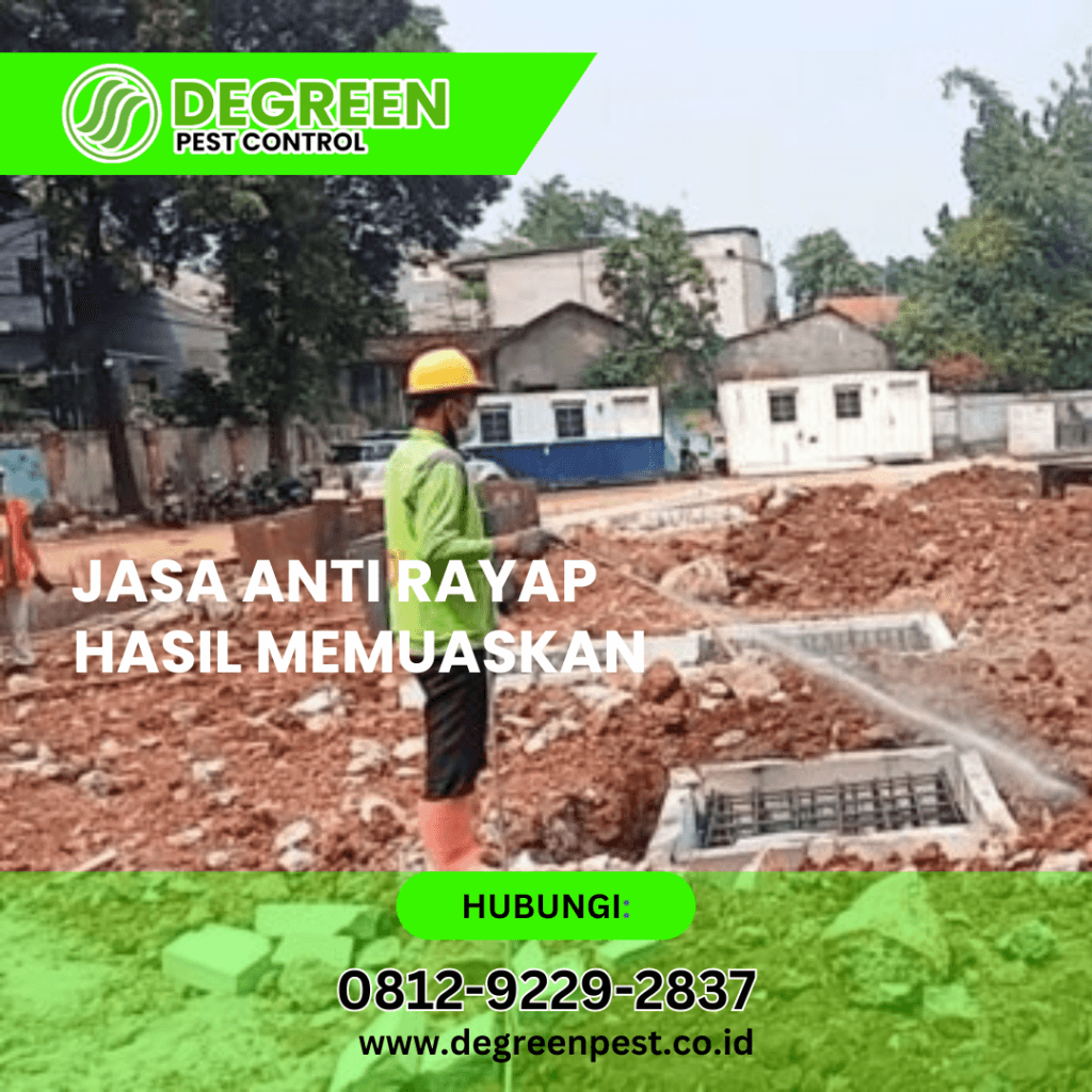 Jasa Anti Rayap di Karawaci Tangerang Profesional